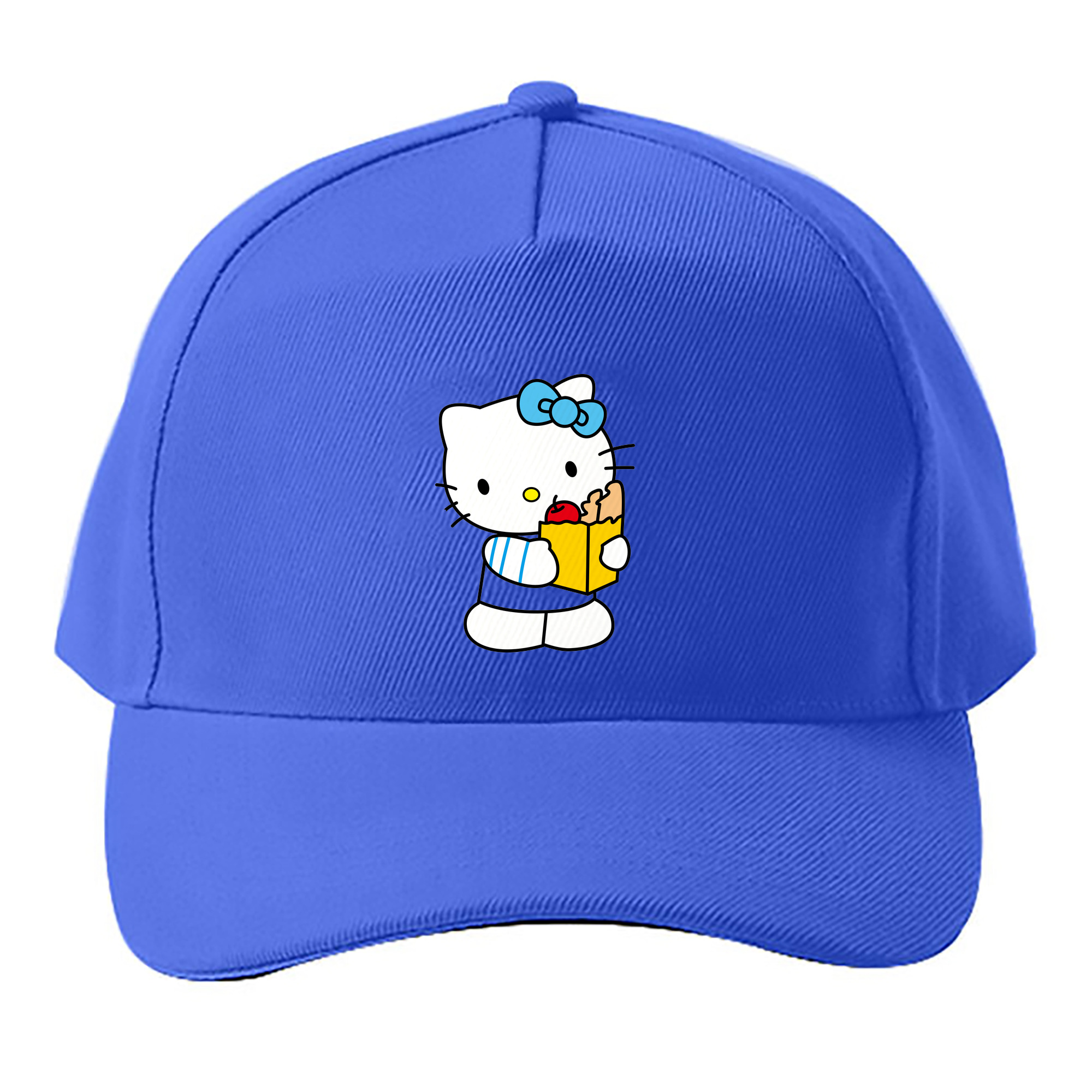 （画像用） Hello Kitty ハローキティ ベースボールキャップ 綿100％ 男女兼用 帽子 スポーツ